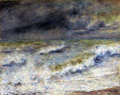Pierre-Auguste Renoir Seascape Sweden oil painting art